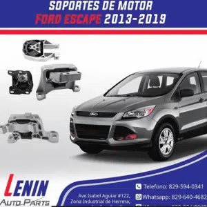 Soporte Motor, Ford Escape 2013-2019