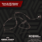 Sensor ABS Delantero, Jeep Wrangler 2007-2018 1 Sensor ABS Delantero, Jeep Wrangler 2007-2018