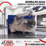 Bomba de Agua, Hyundai Santa Fe 2007-2018 | La Casa del Colt