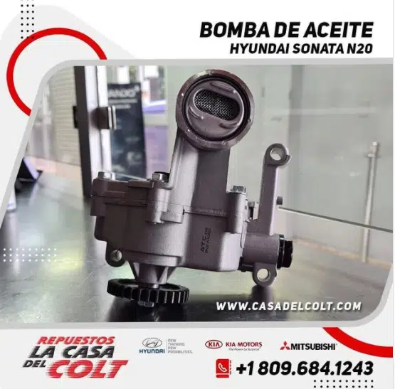 Bomba de Aceite, Hyundai Sonata N20 | La Casa del Colt