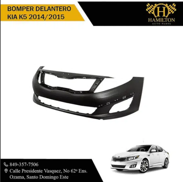 Bomper delantero, Kia K5, 2014-2015 | Hamilton Auto Parts