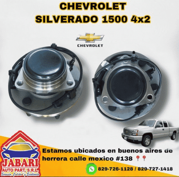 Rodamientos Traseros, Chevrolet Silverado 1500, 4x2, 2013 Numero de parte:  SK515053