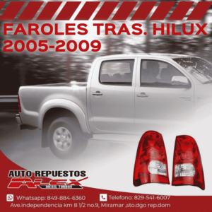 Micas Trasera, Toyota Hilux 2005-2009
