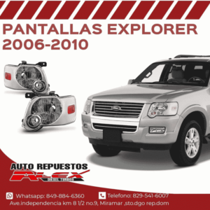 Micas Delanteras, Ford Explorer 2006-2010