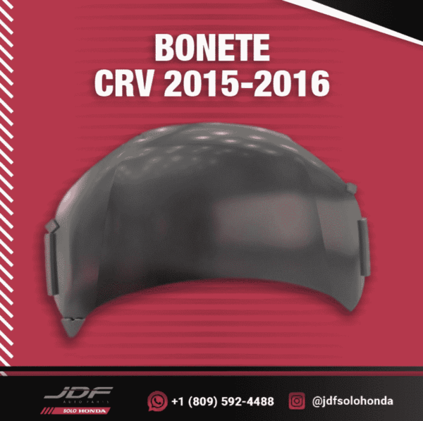 Bonete, Honda CRV 2012-2016 | JDF Auto Parts