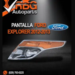 Mica Pantalla, Ford Explorer 2012-2013