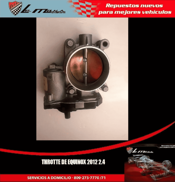 Cuerpo de Aceleracion (Throtle), Chevrolet Equinox 2012-2017 | Lemans Auto Repuestos