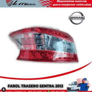 Mica Trasera, Nissan Sentra 2013--2015