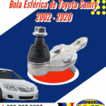 Bola Esférica o Rotula, Toyota Camry, 2002-2020 1 Bola Esférica o Rotula, Toyota Camry, 2002-2020 | JMA Repuestos La 27