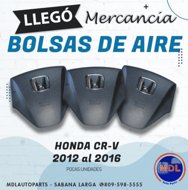 Bolsa de Aire, Honda Civic 2012-2016 - MDL Auto Parts