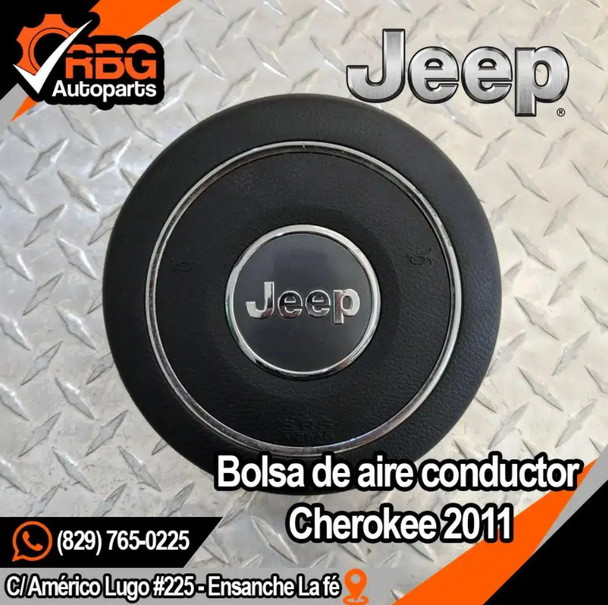 Bolsa de Aire Conductor, Jeep Cherokee 2011 | RBG Autoparts