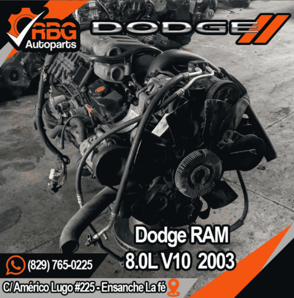 Motor Dodge RAM 8.0L V10 | RBG Autoparts