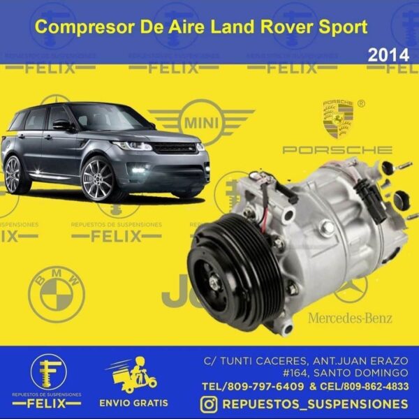 Compresor de Aire, Land Rover Sport 2014 | Repuestos Felix
