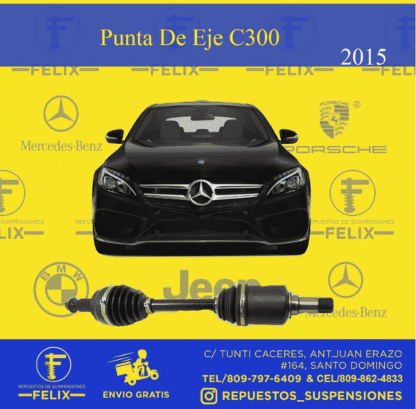 Punta de Eje, Mercedes-Benz C300 2015-2016 | Repuestos Felix