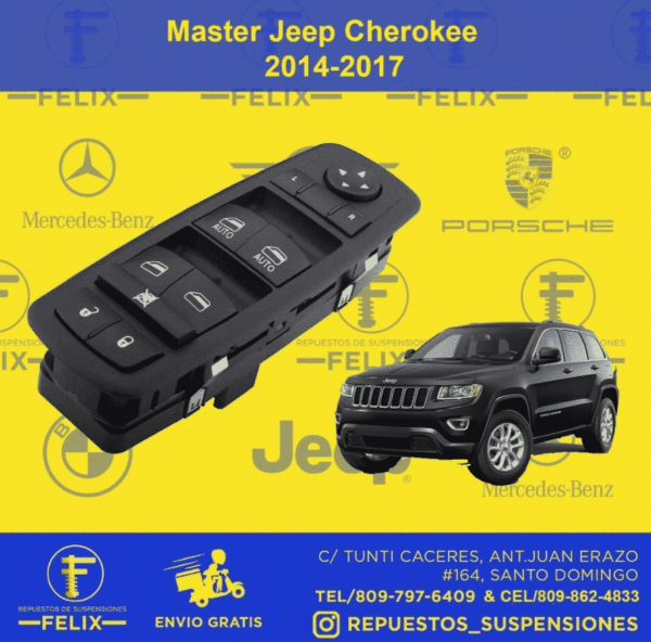 Control Master, Jeep Cherokee 2014-2017 | Repuestos Felix