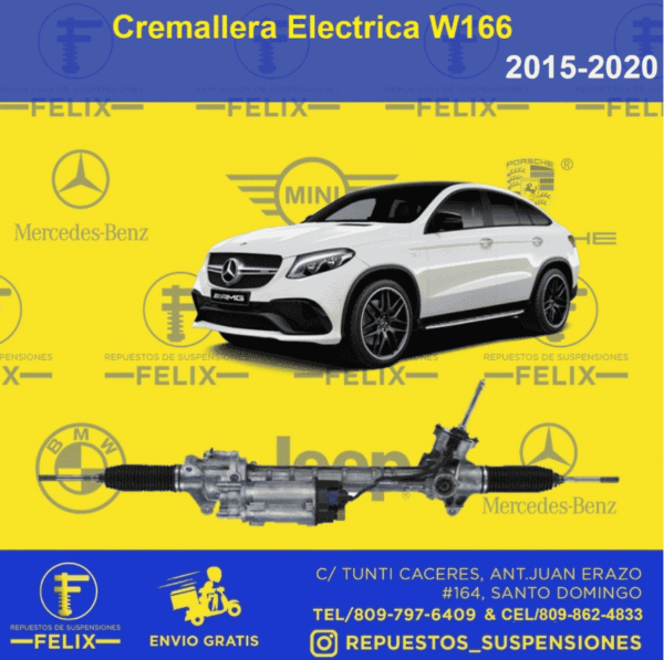 Cremallera Electrica, Mercedes Benz (W166) GLE