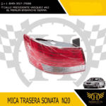 Micas trasera Hyundai Sonata N20 2008 1 Micas trasera Hyundai Sonata N20 2008 | Hamilton Auto Parts