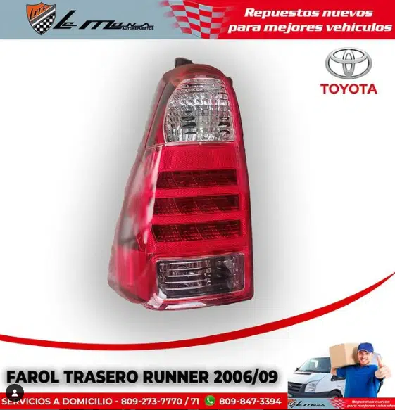 Faroles traseros Toyota Runner 2006-2009 | Lemans Auto Repuestos