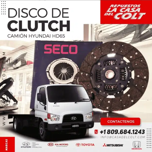 Disco de Cloche Camion Hyundai HD-65 | La Casa del Colt