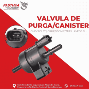 Valvula de Purga Chevrolet Cruze, Sonic, (2011-2018)