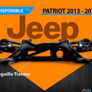 Yuguillo Trasero Jeep Patriot 2013-2017 - Repuetsos Yacol
