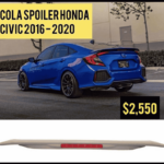 Cola Spoiler Honda Civic 2016-2020 1 Cola Spoiler Honda Civic 2016-2020 | ARO.do
