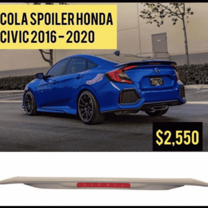 Cola Spoiler Honda Civic 2016-2020 | ARO.do