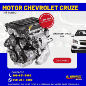 Motor Chevrolet Cruze 1.4 turbo 2015 | ARO.do