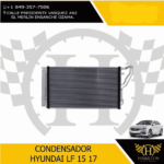 Condensador Hyundai Lf 2015-2017 | Hamilton Auto Parts