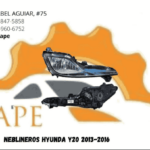 Neblineros Hyundai Sonata Y20 2013-2016 | Repuestos JAPE