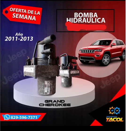 Bomba Hidráulica Jeep Grand Cherokee 2011-2013 | Repuestos Yacol