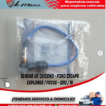 Sensor de Oxigeno Ford Escape, Explorer, Focus 2012-2018 | Lemans Auto Repuestos