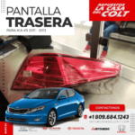 Pantalla Trasera Izquierda Y Derecha Kia K5 2011-2013 | La Casa del Colt