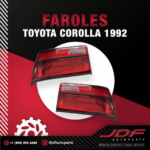 Faroles Traseros Toyota Corolla 1992 | JDF Auto Parts