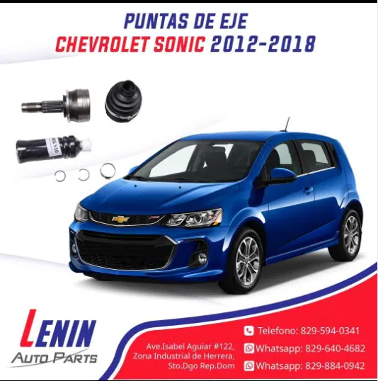 Punta de Eje Chevrolet Sonic 2012-2018 | Lenin Auto Parts