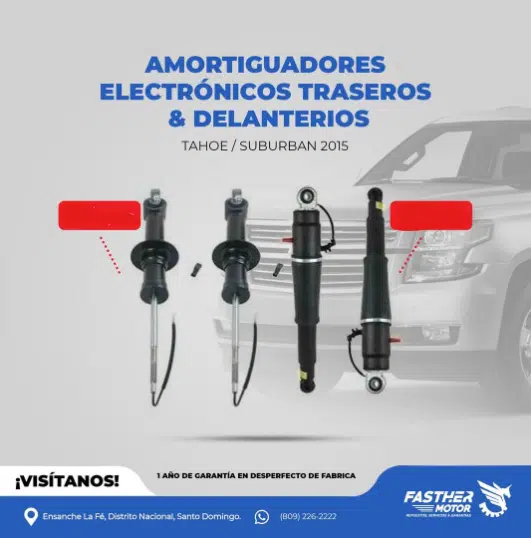 Amortiguadores Electrónicos Delanteros y Traseros 2015 9 Amortiguadores Electrónicos Delanteros y Traseros 2015 | Fasther Motors