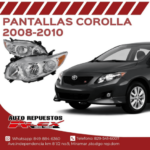 Pantallas Delanteras de Toyota Corolla 2008-2010 | Repuestos Alex Diesel