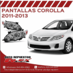 Pantalla Delantera de Toyota Corolla 2011-2013 1 Pantalla Delantera de Toyota Corolla 2011-2013 | Repuestos Alex Diesel