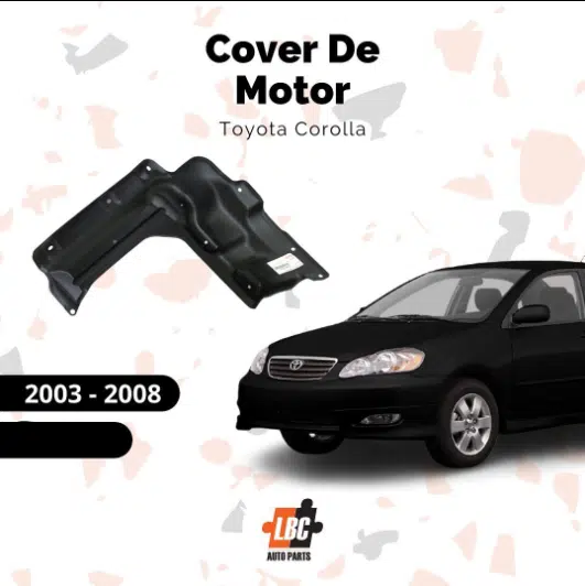Cover de Motor para Toyota Corolla 2003- 2008 1 Cover de Motor para Toyota Corolla 2003- 2008 | LBC Auto Parts