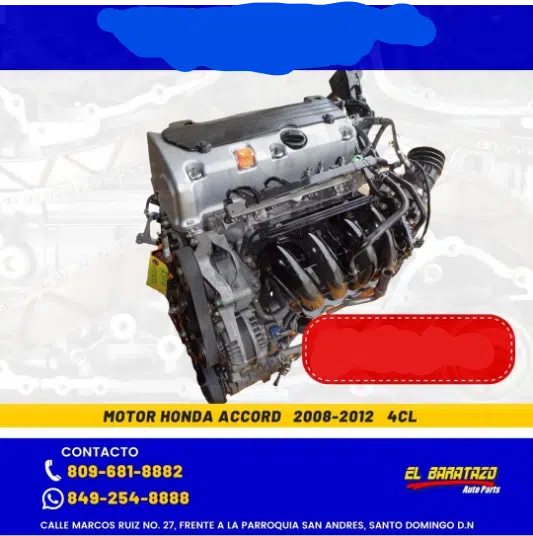 Motor de Honda Accord 2008-2012 | Baratazo Auto Parts