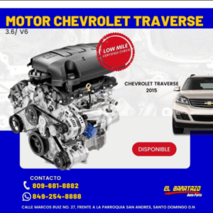 Motor Completo Chevrolet Traverse | ARO.DO
