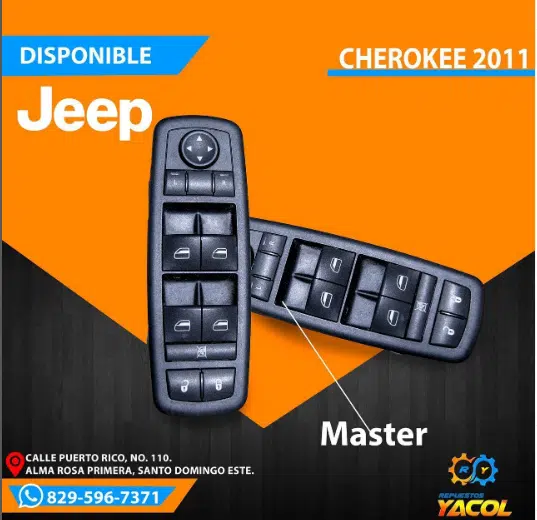 Control Master de Jeep Cherokee 2011 | Repuestos Yacol