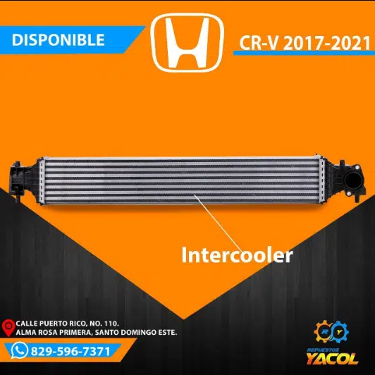 Intercooler Honda CR-V 2017-2021 | Repuestos Yacol