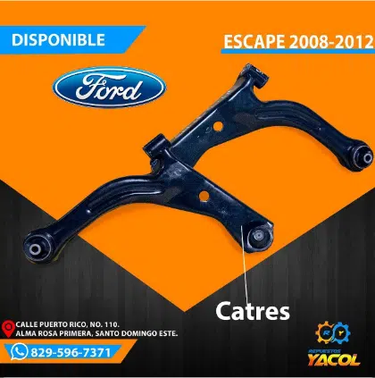 Catres de Ford Escape 2008-2012 | Repuestos Yacol