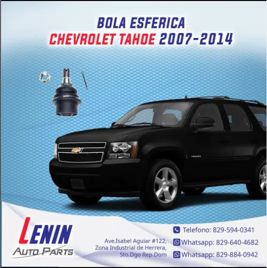 Bola Esferica Chevrolet Tahoe 2007-2014 3 Bola Esferica Chevrolet Tahoe 2007-2014 | Hamilton Auto Parts