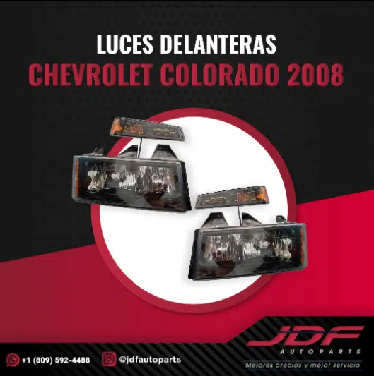 Micas Delanteras Chevrolet Colorado 2008 2 Micas Delanteras Chevrolet Colorado 2008 | JDF Auto Parts
