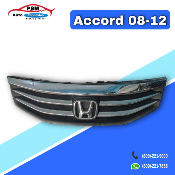 Parrilla Honda Accord 2008-2012 | PSM Auto Parts