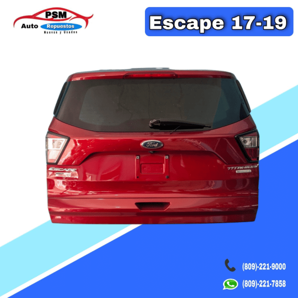 Compuerta Ford Escape 2017-2019 | PSM Auto Parts