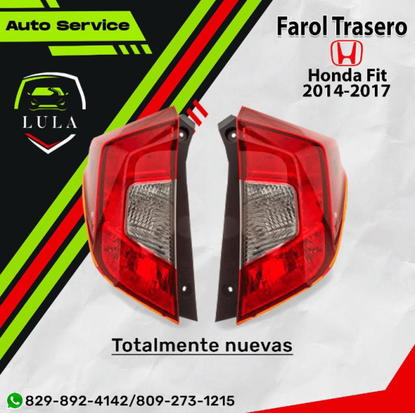 Farol Trasero Honda Fit 2014-2017 | LULA Auto Repuestos