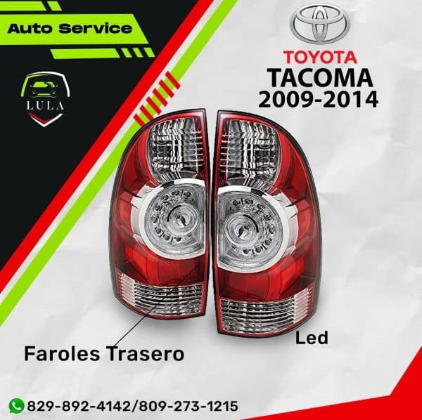 Mica Trasera Totota Tacoma 2009-2014 | LULA Auto Repuestos